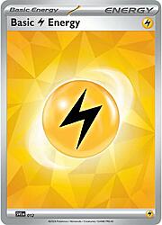 Basic Lightning Energy SVI 012 — Scarlet & Violet Energies (English Pokémon TCG card)