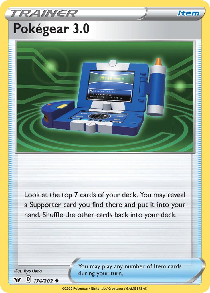 Pokégear 3.0 174/216 — Sword & Shield (English Pokémon TCG card)