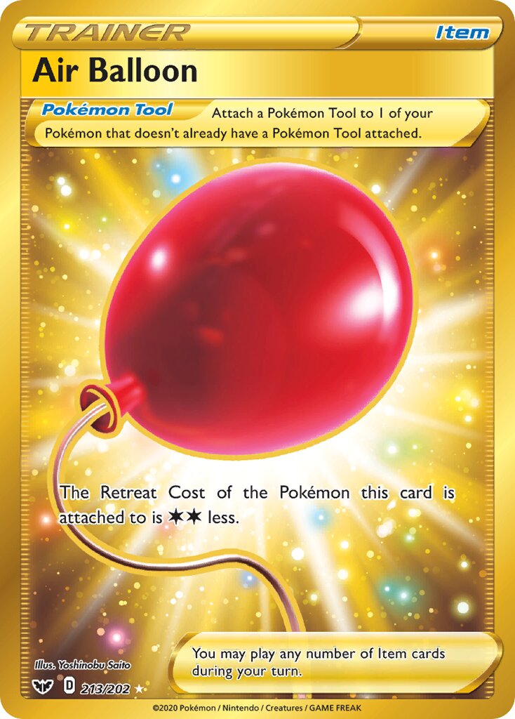Air Balloon 213/216 — Sword & Shield (English Pokémon TCG card)