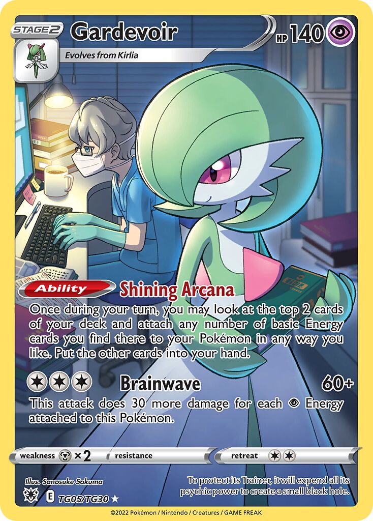 Gardevoir TG05 — Astral Radiance (English Pokémon TCG card)