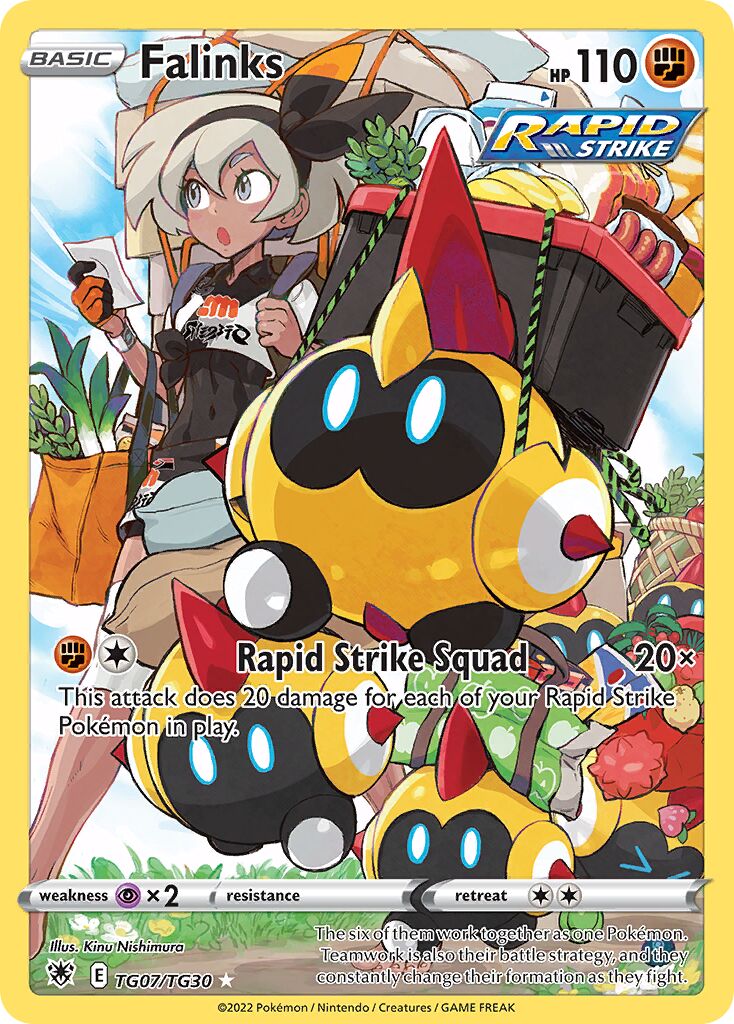 Falinks TG07 — Astral Radiance (English Pokémon TCG card)