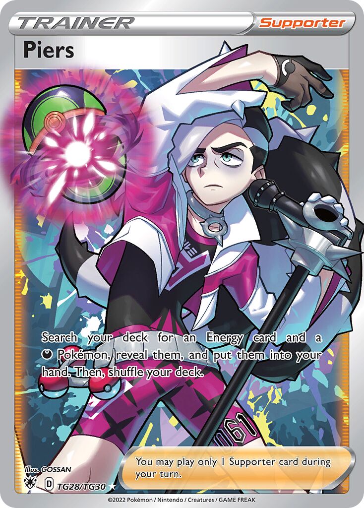 Piers TG28 — Astral Radiance (English Pokémon TCG card)
