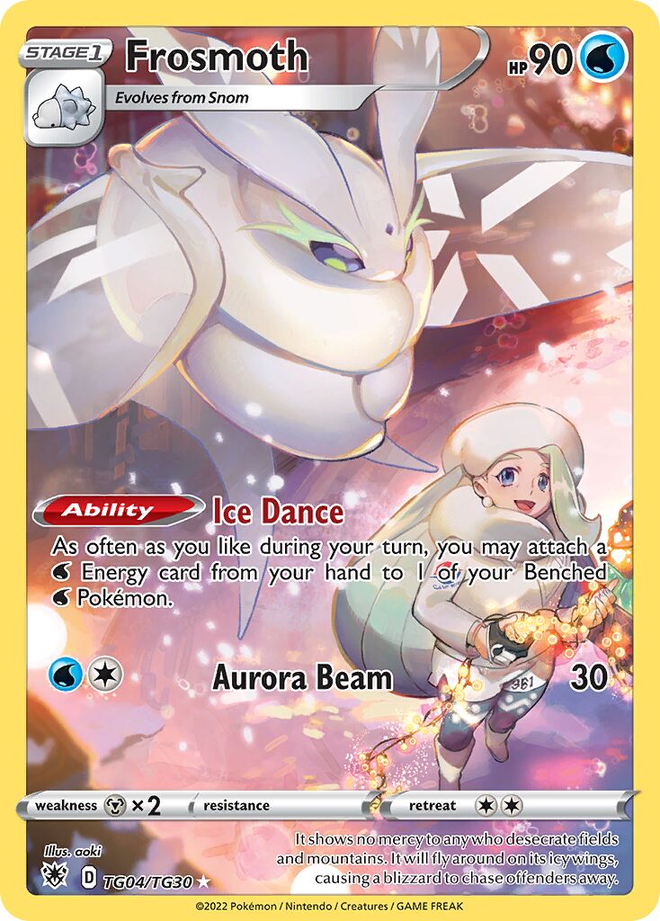 Frosmoth 004/30 — Astral Radiance (Trainer Gallery) (English Pokémon TCG card)