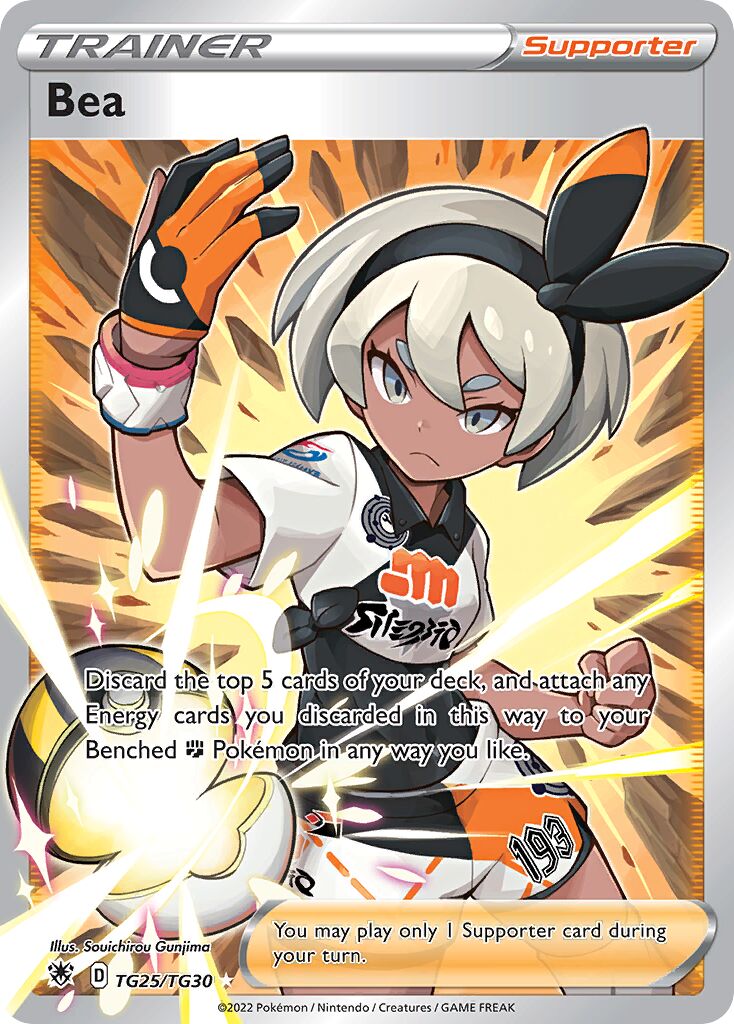 Bea 025/30 — Astral Radiance (Trainer Gallery) (English Pokémon TCG card)