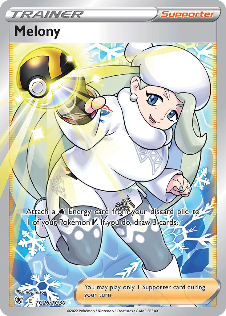 Melony 026/30 — Astral Radiance (Trainer Gallery) (English Pokémon TCG card)