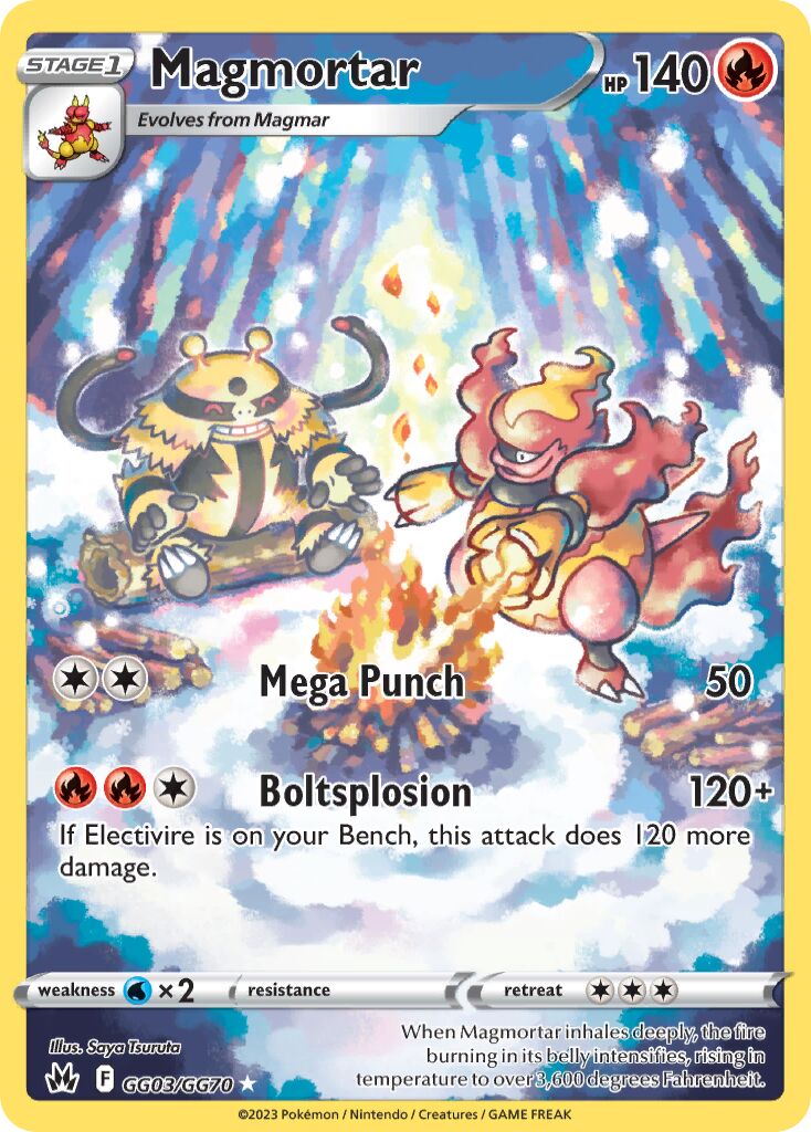 Magmortar 003/230 — Crown Zenith (English Pokémon TCG card)