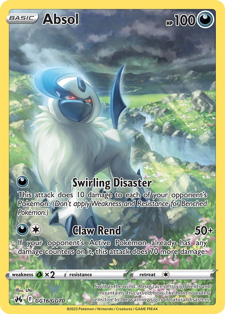 Absol 016/230 — Crown Zenith (English Pokémon TCG card)