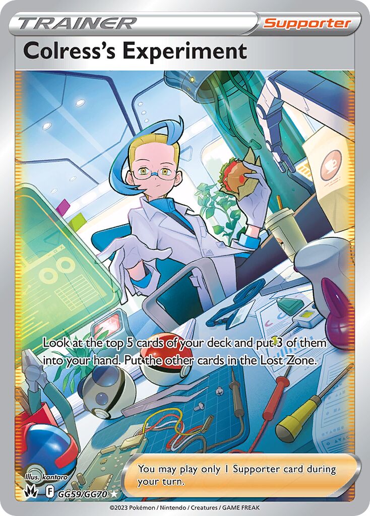 Colress's Experiment 059/230 — Crown Zenith (English Pokémon TCG card)