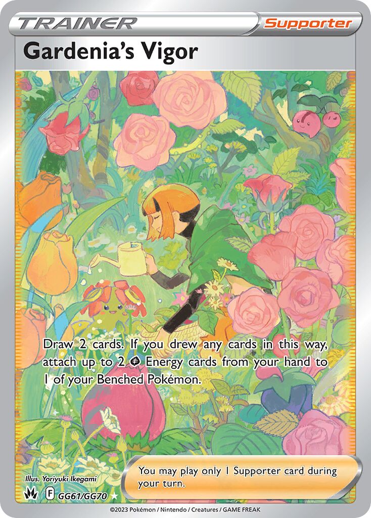 Gardenia's Vigor 061/230 — Crown Zenith (English Pokémon TCG card)