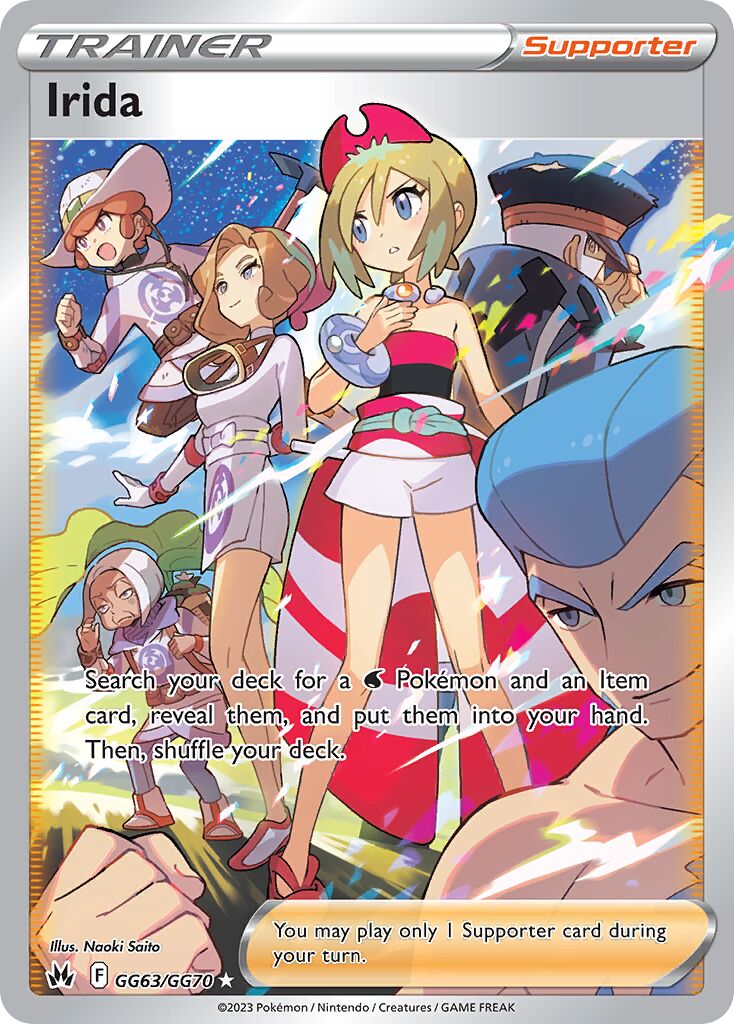 Irida 063/230 — Crown Zenith (English Pokémon TCG card)