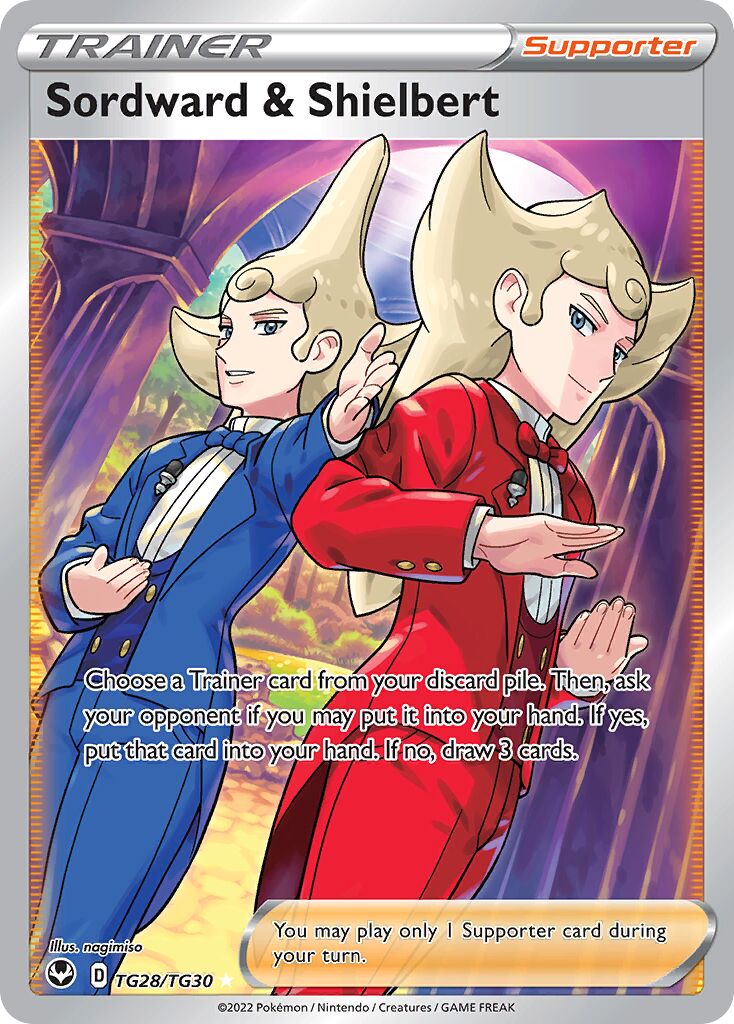 Sordward & Shielbert 028/30 — Silver Tempest (Trainer Gallery) (English Pokémon TCG card)