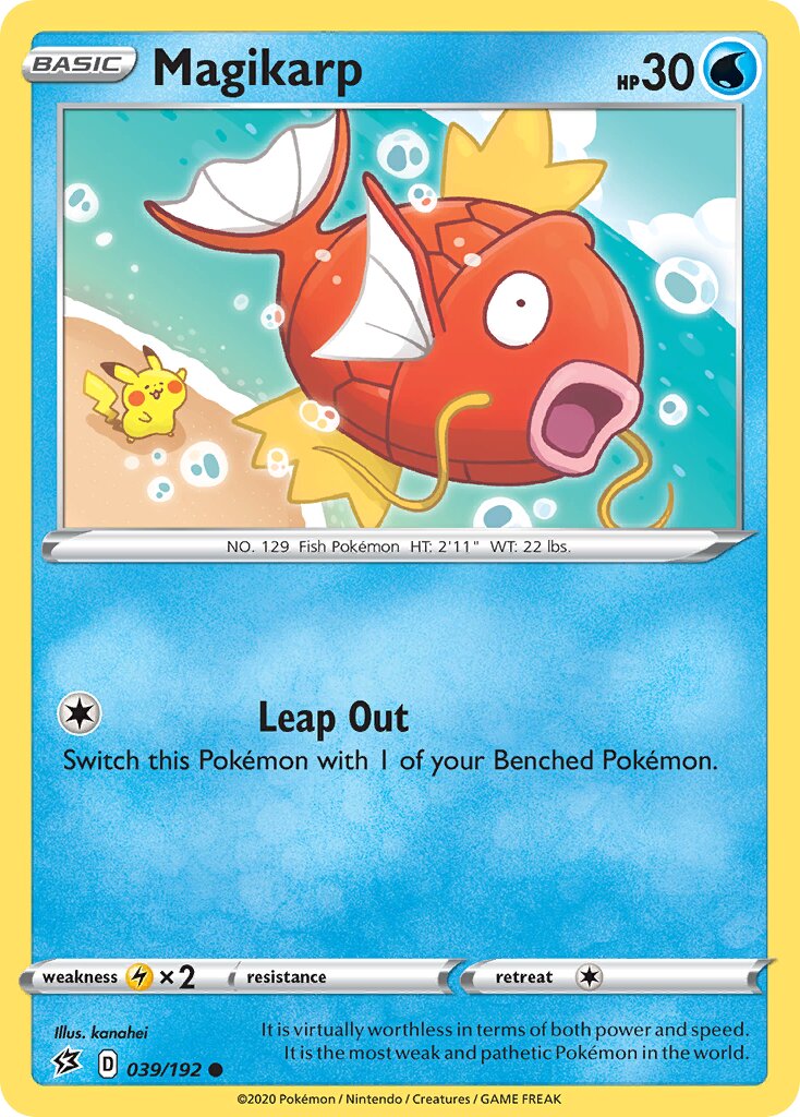 Magikarp 039/209 — Rebel Clash (English Pokémon TCG card)