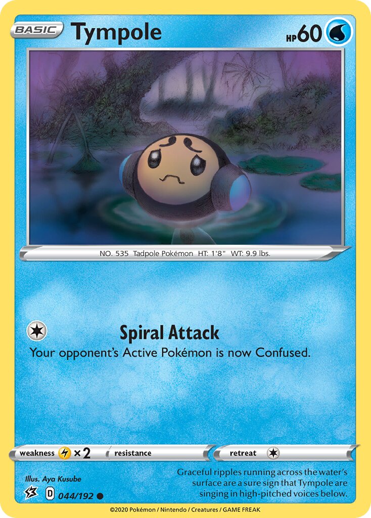 Tympole 044/209 — Rebel Clash (English Pokémon TCG card)
