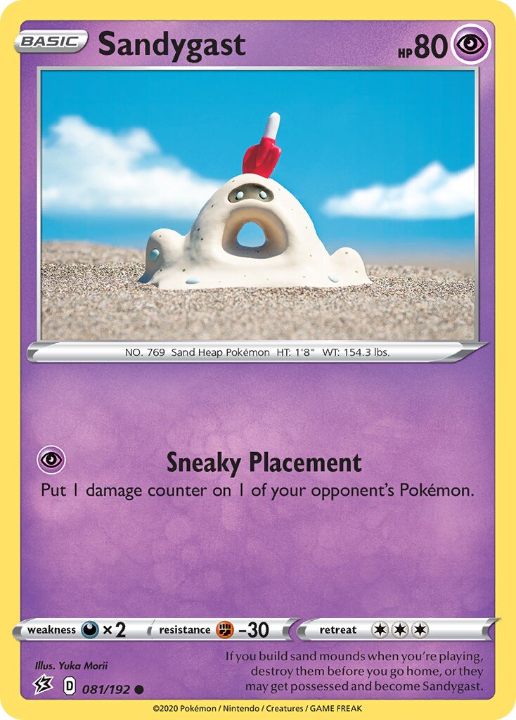 Sandygast 081/209 — Rebel Clash (English Pokémon TCG card)