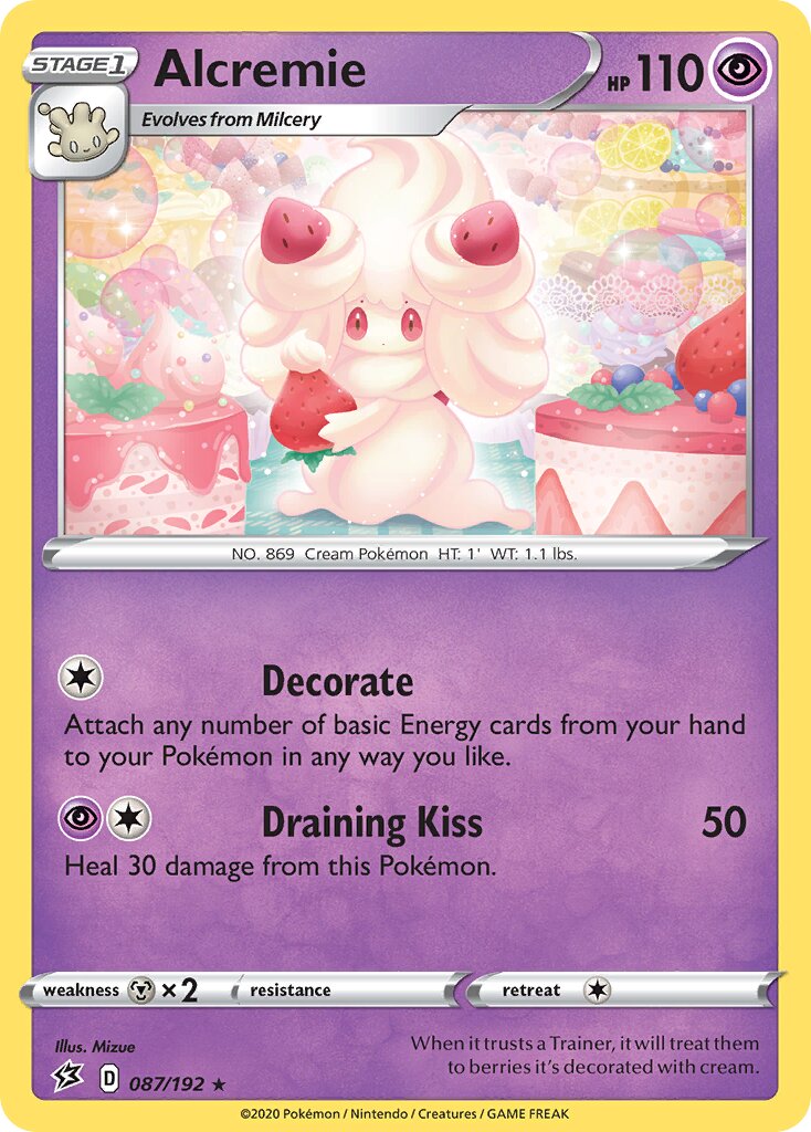 Alcremie 087/209 — Rebel Clash (English Pokémon TCG card)