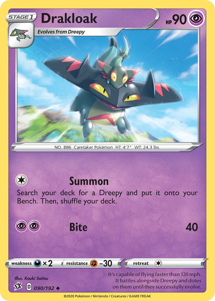 Drakloak 090/209 — Rebel Clash (English Pokémon TCG card)