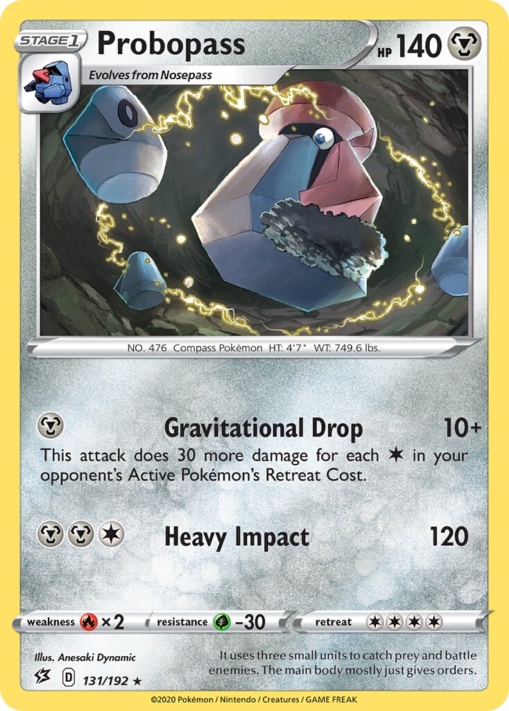 Probopass 131/209 — Rebel Clash (English Pokémon TCG card)