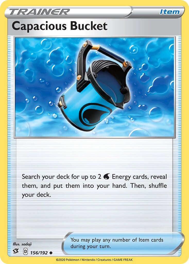 Capacious Bucket 156/209 — Rebel Clash (English Pokémon TCG card)