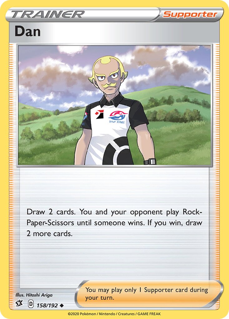 Dan 158/209 — Rebel Clash (English Pokémon TCG card)