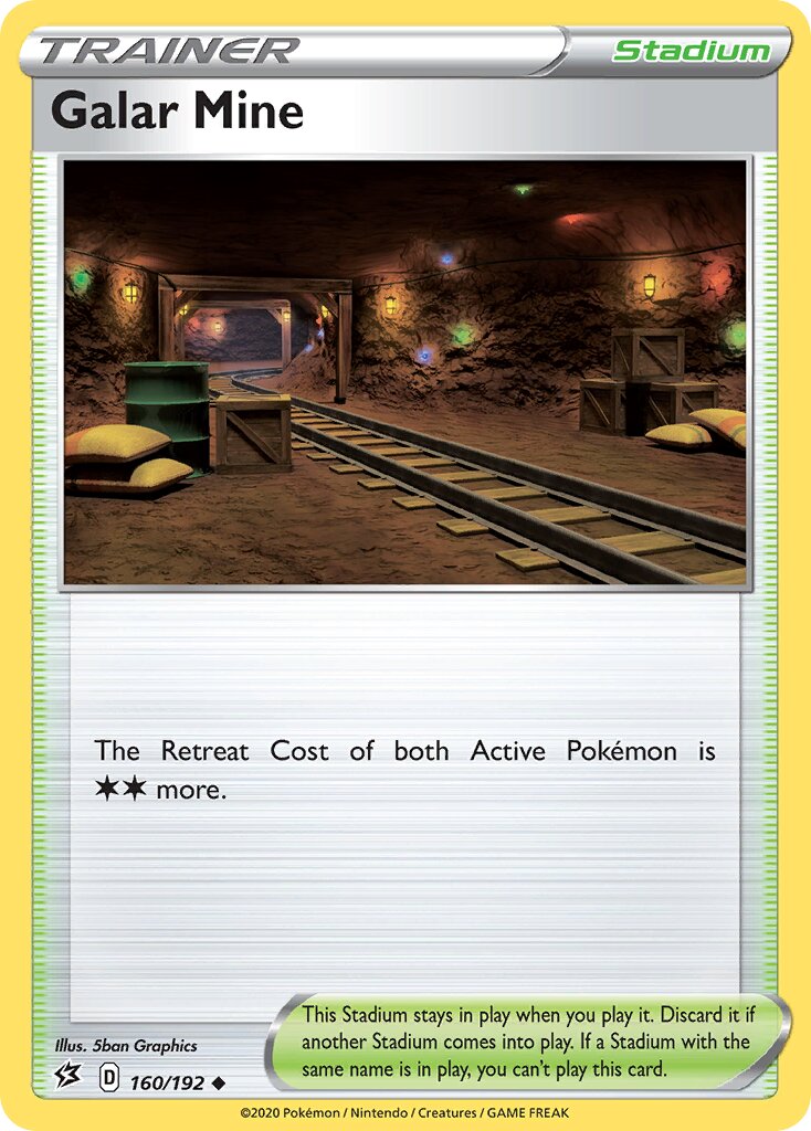 Galar Mine 160/209 — Rebel Clash (English Pokémon TCG card)