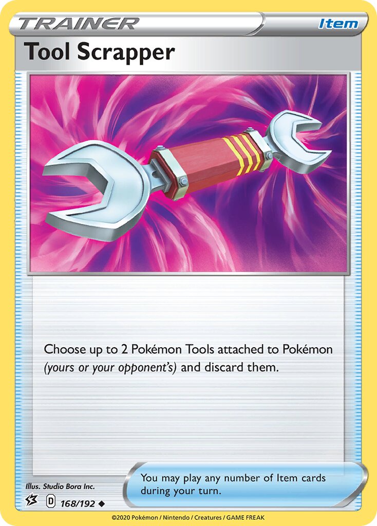 Tool Scrapper 168/209 — Rebel Clash (English Pokémon TCG card)