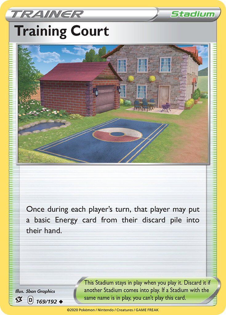 Training Court 169/209 — Rebel Clash (English Pokémon TCG card)