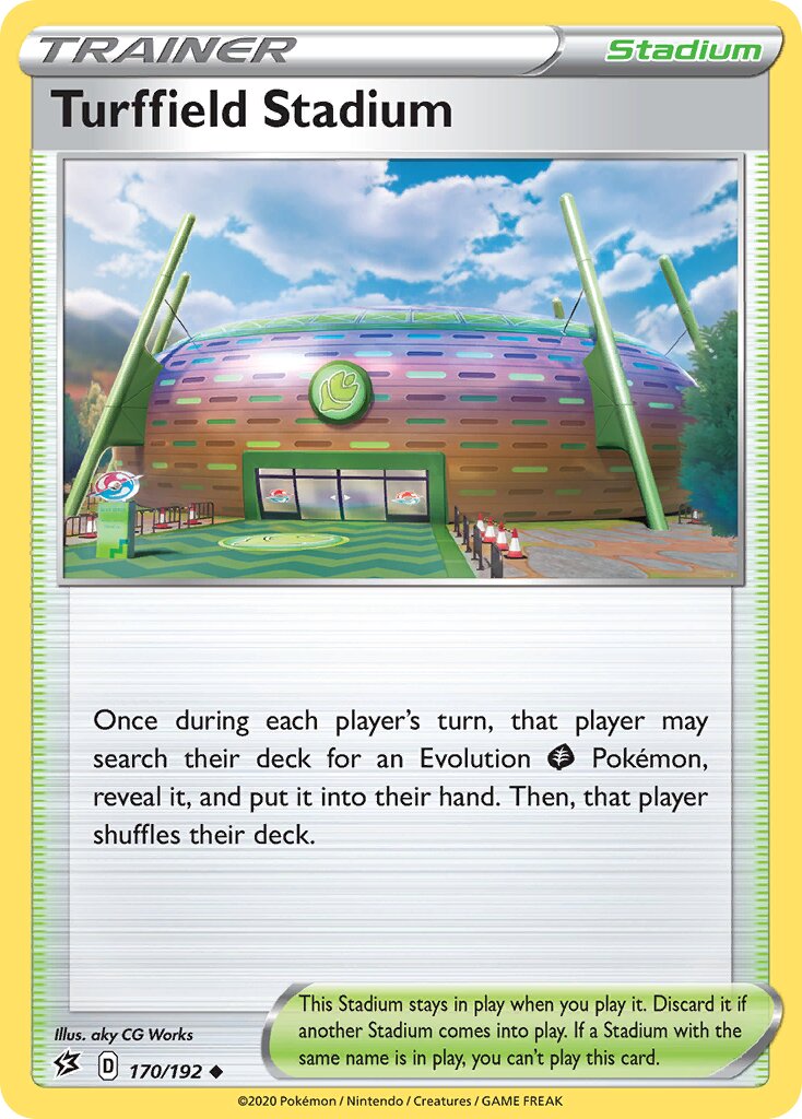 Turffield Stadium 170/209 — Rebel Clash (English Pokémon TCG card)