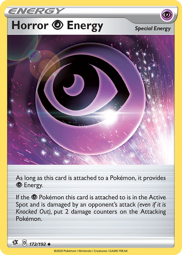 Horror Psychic Energy 172/209 — Rebel Clash (English Pokémon TCG card)