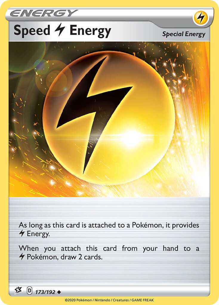 Speed Lightning Energy 173/209 — Rebel Clash (English Pokémon TCG card)