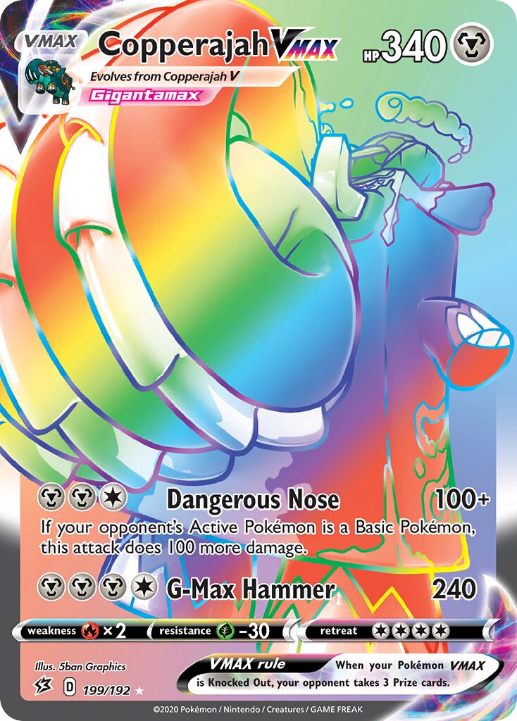 Copperajah VMAX 199/209 — Rebel Clash (English Pokémon TCG card)