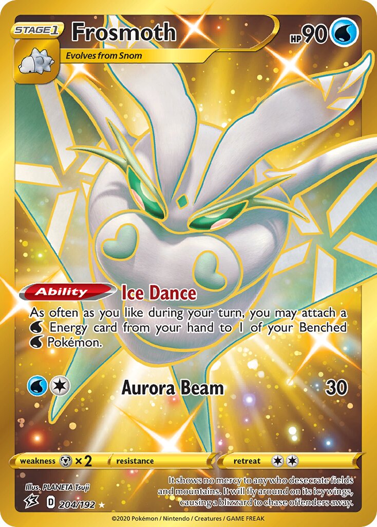 Frosmoth 204/209 — Rebel Clash (English Pokémon TCG card)