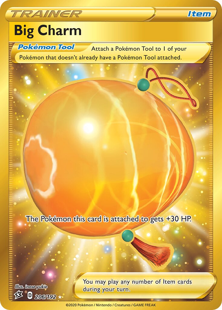 Big Charm 206/209 — Rebel Clash (English Pokémon TCG card)