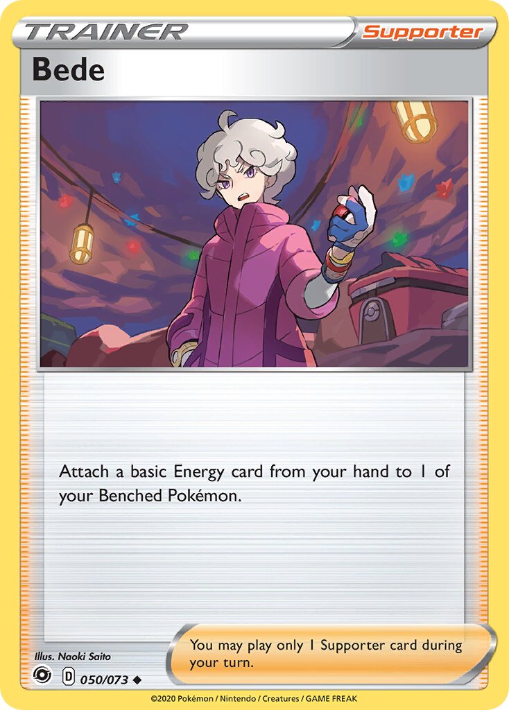 Bede 050/80 — Champion's Path (English Pokémon TCG card)