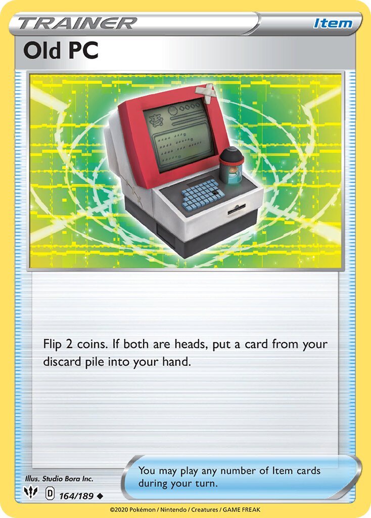 Old PC 164/201 — Darkness Ablaze (English Pokémon TCG card)