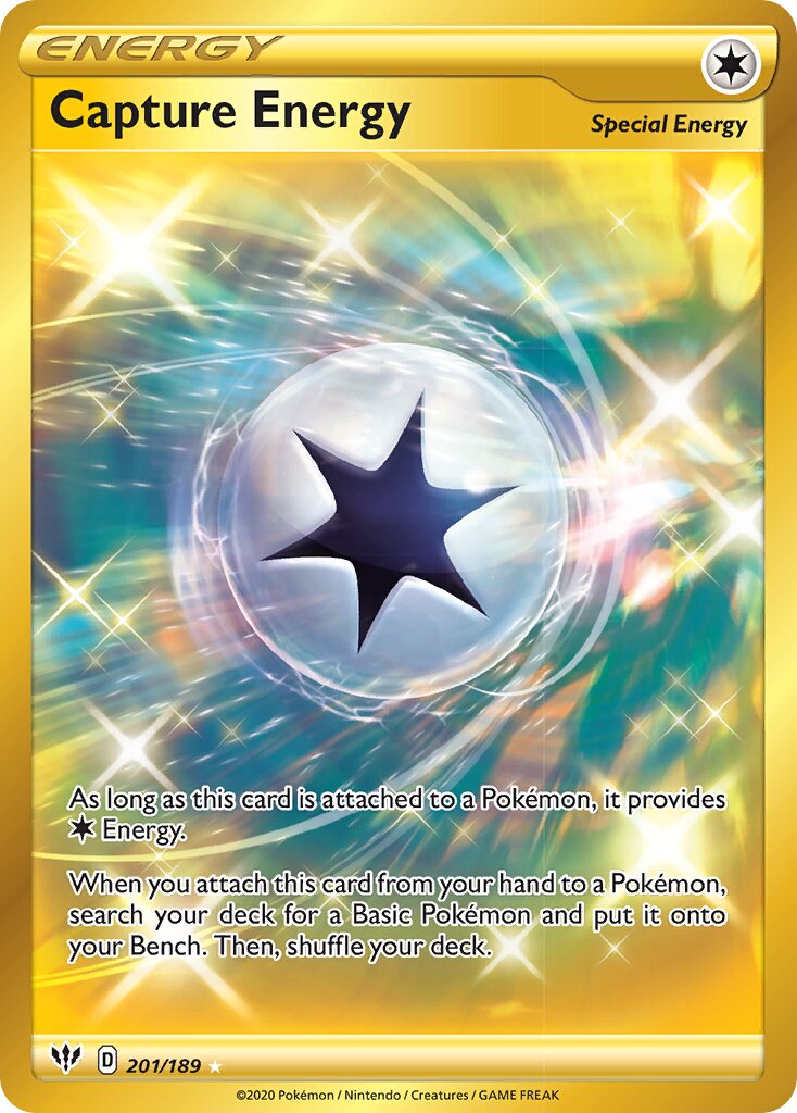 Capture Energy 201/201 — Darkness Ablaze (English Pokémon TCG card)