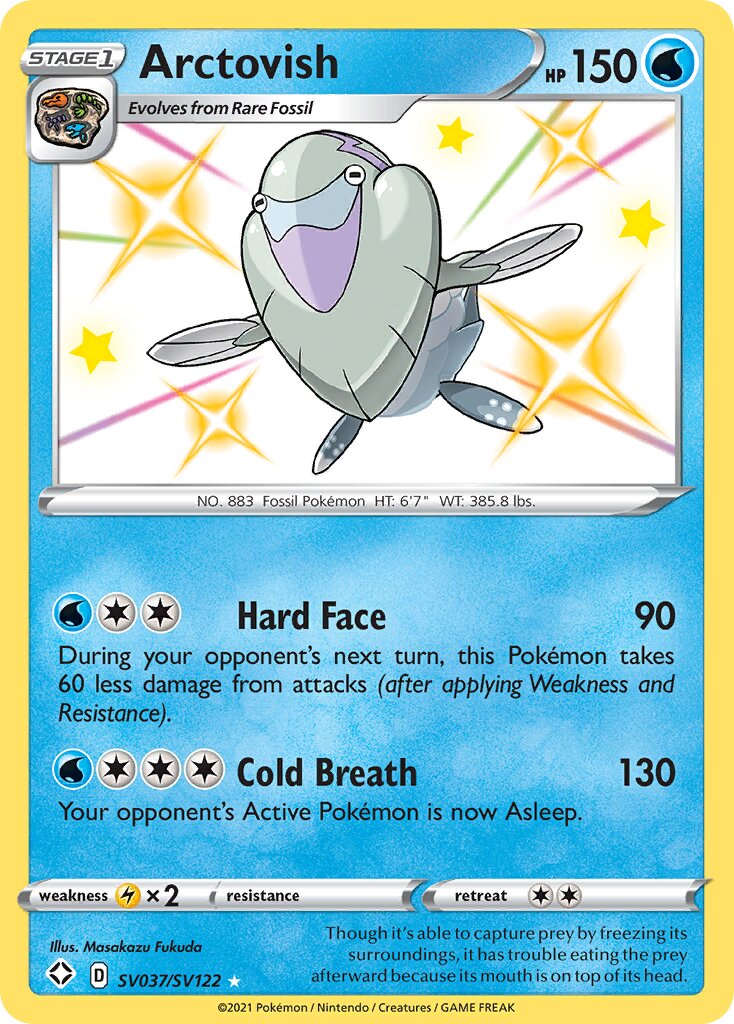 Arctovish 037/195 — Shining Fates (English Pokémon TCG card)