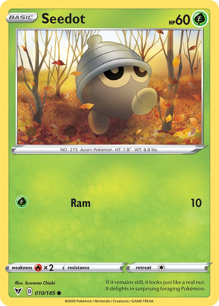 Seedot 010/203 — Vivid Voltage (English Pokémon TCG card)