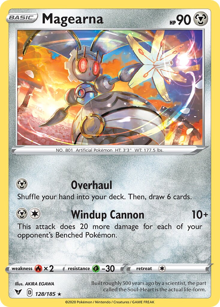 Magearna 128/203 — Vivid Voltage (English Pokémon TCG card)