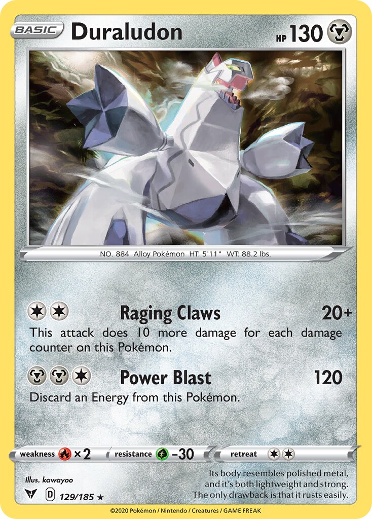 Duraludon 129/203 — Vivid Voltage (English Pokémon TCG card)