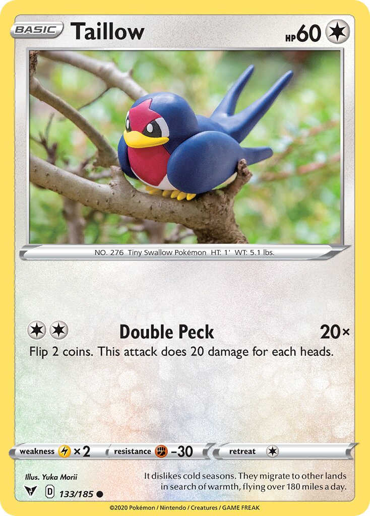 Taillow 133/203 — Vivid Voltage (English Pokémon TCG card)