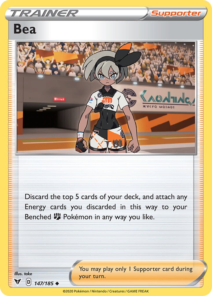 Bea 147/203 — Vivid Voltage (English Pokémon TCG card)