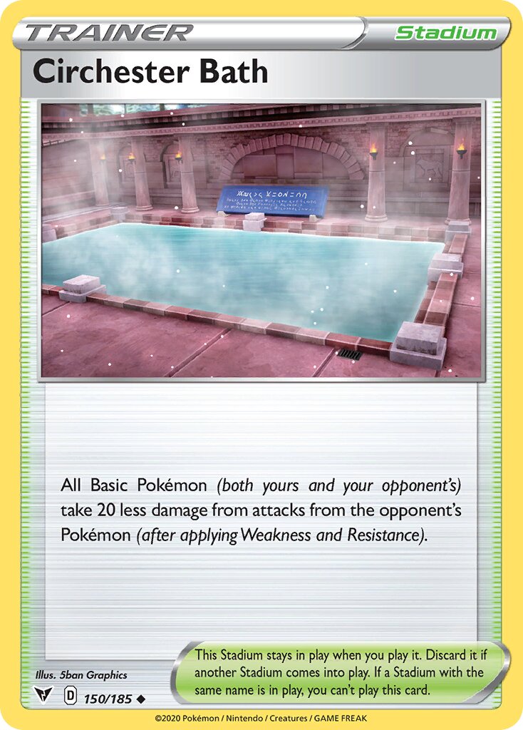 Circhester Bath 150/203 — Vivid Voltage (English Pokémon TCG card)
