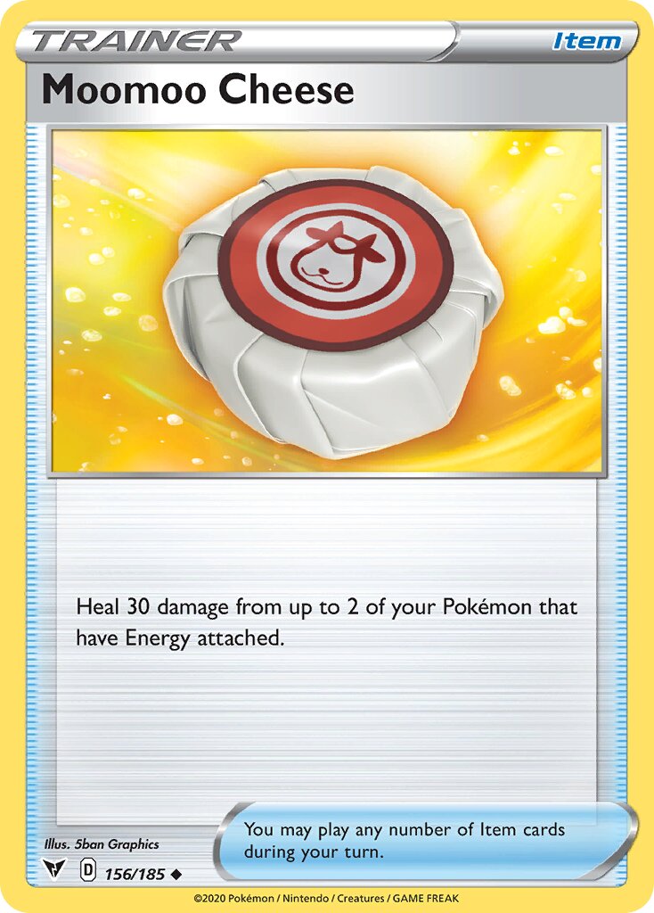 Moomoo Cheese 156/203 — Vivid Voltage (English Pokémon TCG card)