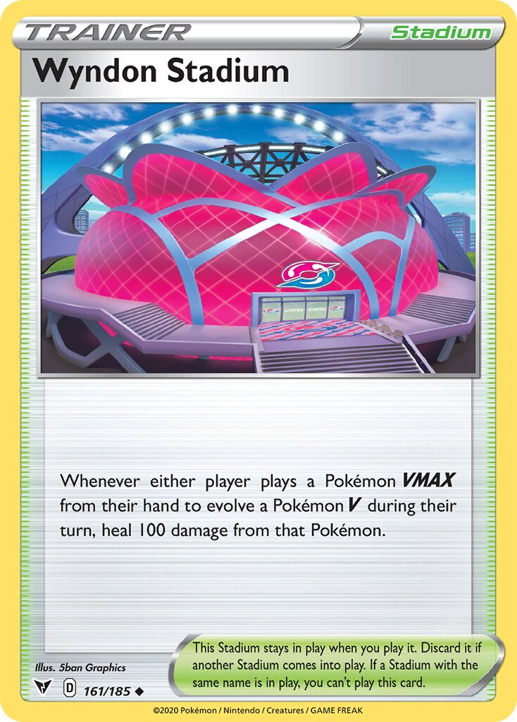 Wyndon Stadium 161/203 — Vivid Voltage (English Pokémon TCG card)