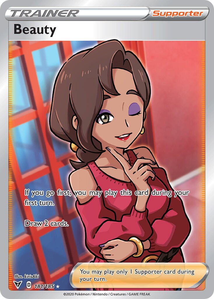 Beauty 181/203 — Vivid Voltage (English Pokémon TCG card)