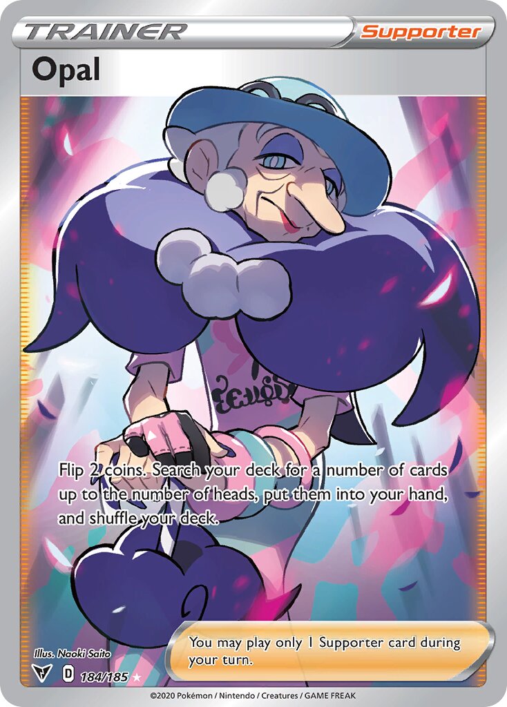 Opal 184/203 — Vivid Voltage (English Pokémon TCG card)