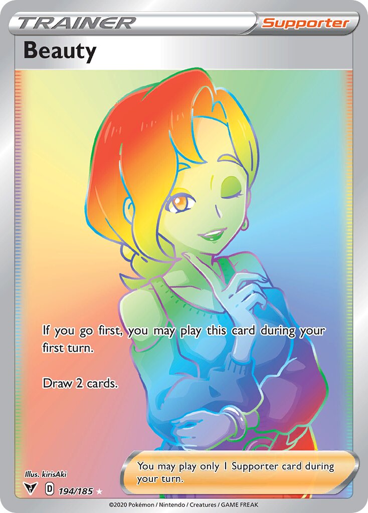 Beauty 194/203 — Vivid Voltage (English Pokémon TCG card)