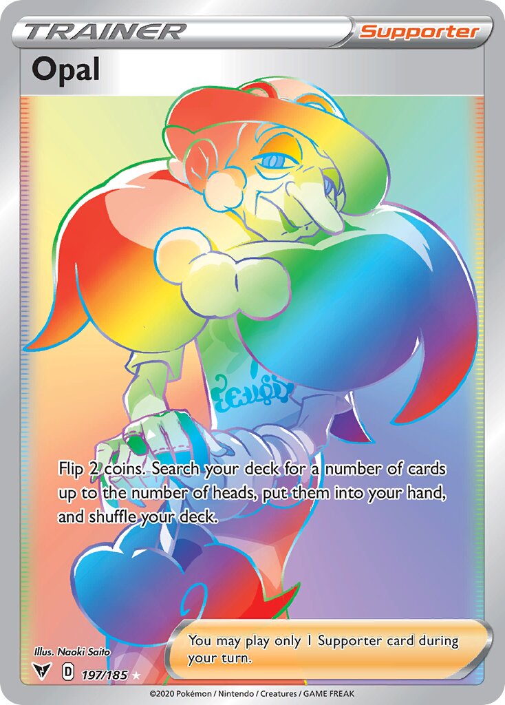 Opal 197/203 — Vivid Voltage (English Pokémon TCG card)