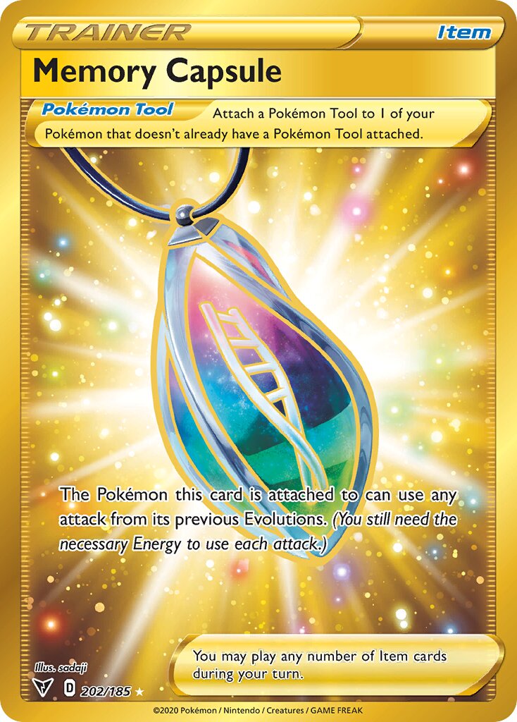 Memory Capsule 202/203 — Vivid Voltage (English Pokémon TCG card)