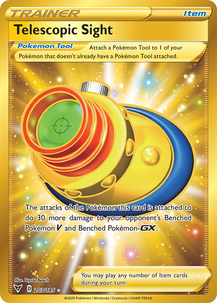 Telescopic Sight 203/203 — Vivid Voltage (English Pokémon TCG card)